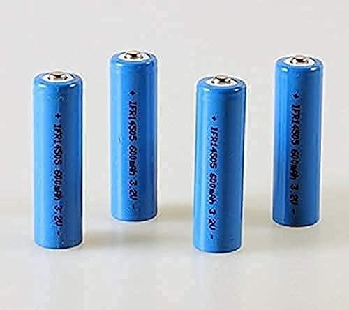 14505 Set of 600mAh 3.2V Iron Phosphate Button Cell Batteries4pcs Toys, and 3.7V'