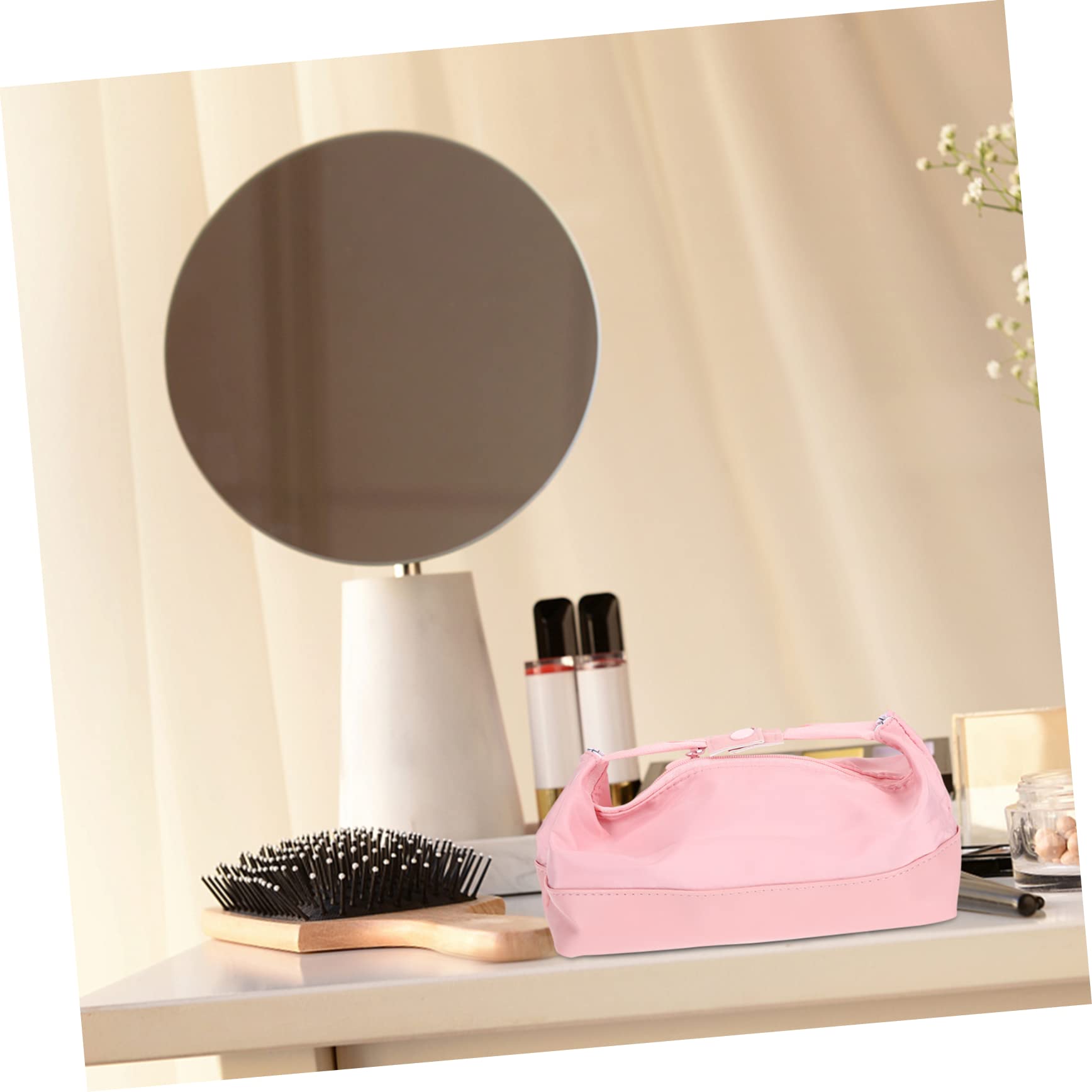 Operitacx 5piezas Estuche De Lápices De Gran Capacidad Organizador De Papelería y Neceser De Maquillaje Portátil Bolsa para Cosméticos y Accesorios Diseño Elegante para