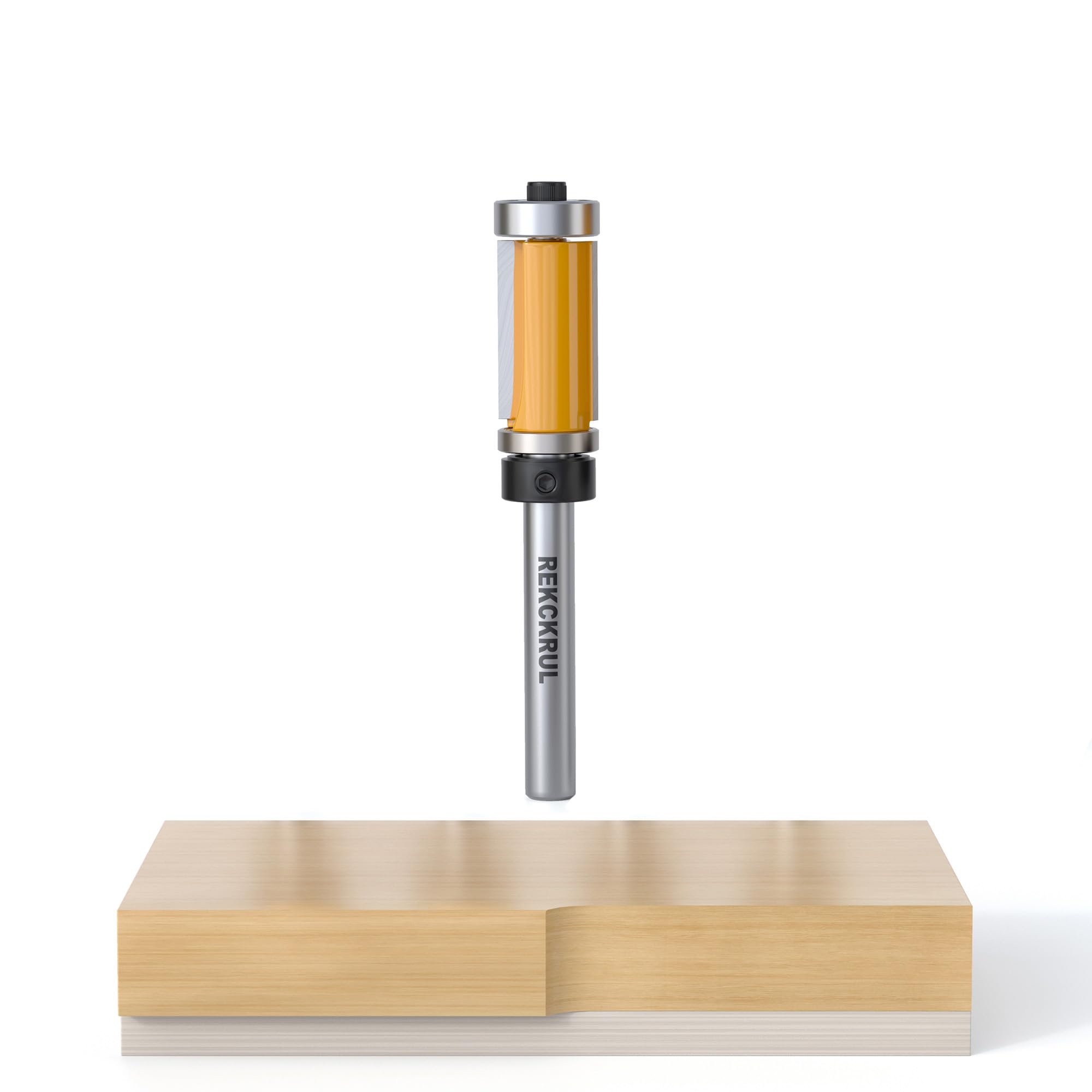 Router Bits Set - 4 Piece Flush Trim Bits -9