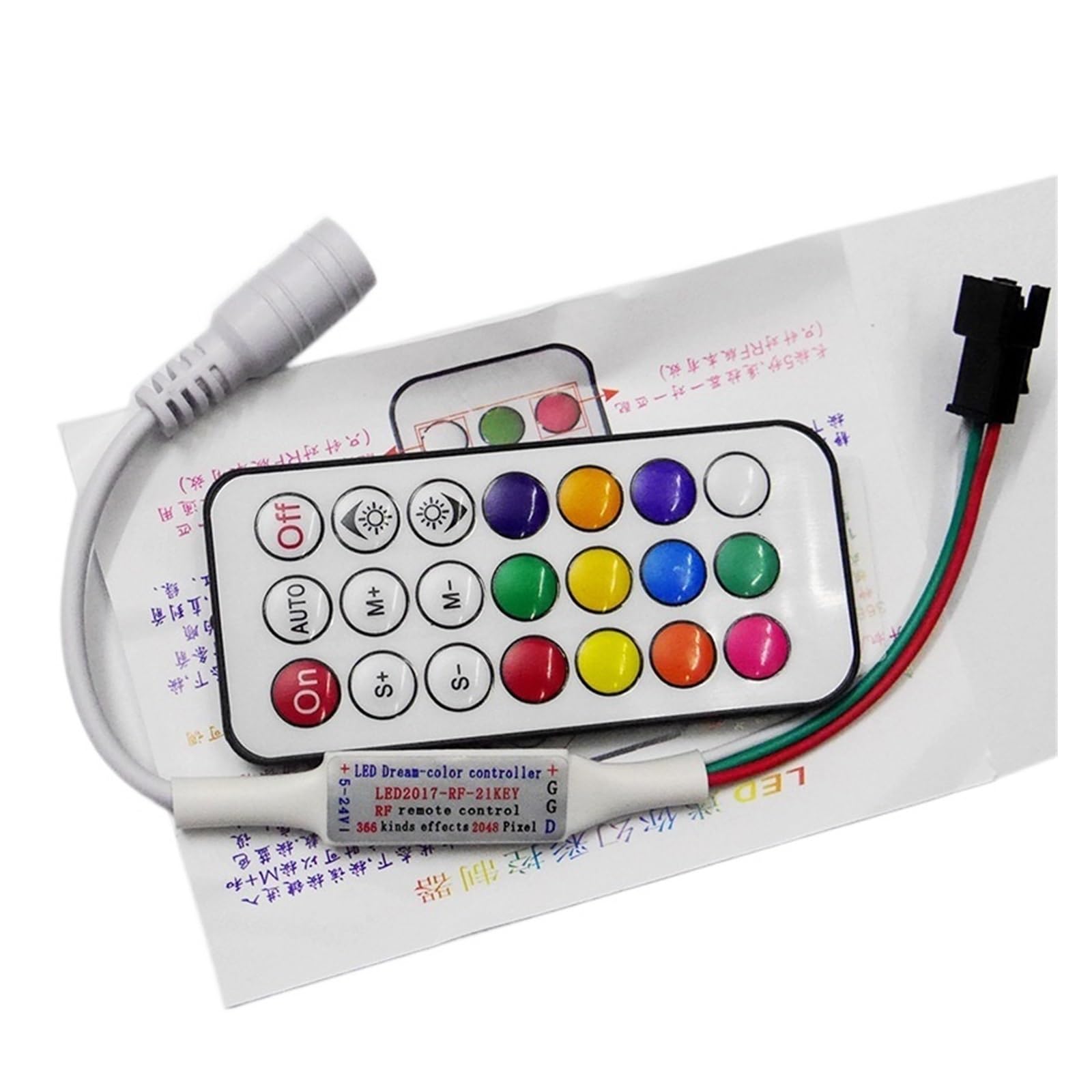 Télécommande WS2812B infrarouge pour corriger un bug de LED
