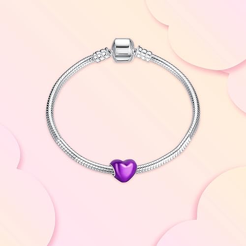 Miniatura 2 de Annmors Silver Charms for Bracelets 925 Sterling Dragonfly Family Heart Love Dangle for Women Bracelet & Necklace Pendant