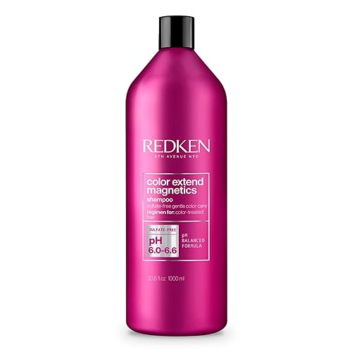 Redken Color Extend Magnetics Shampoo For Color-Treated Hair Gently Cleanses Protects Color With Amino Acid Sulfate Free Shampoo