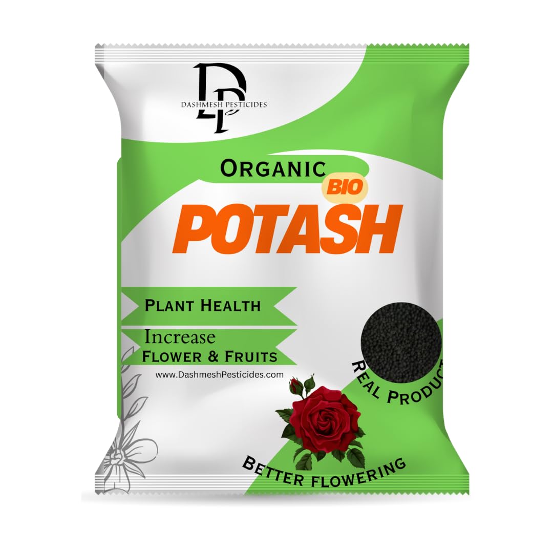 Dashmesh Bio Potash Fertilizer for Home and Garden Plant Health, Better Flowering and Increased Fruit Production (500 Gram)