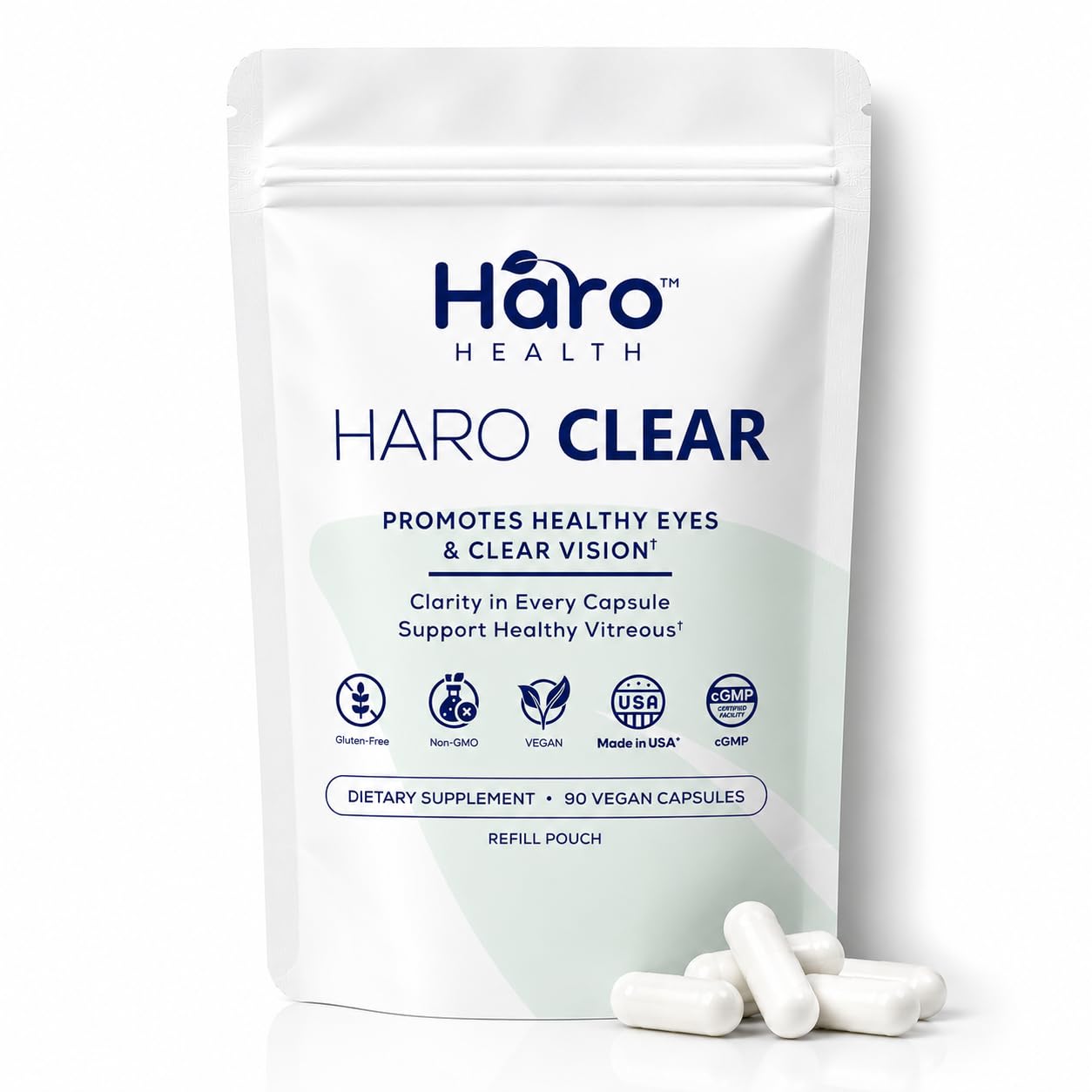 Haro Health Suplemento de Luteína e Zeaxantina Refil 90 cápsulas