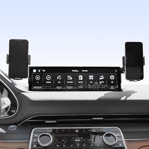 Miniatura 9 de Soporte para teléfono compatible con Genesis gv80, accesorios Genesis gv80, soporte para teléfono Genesis gv80, soporte para teléfono personalizado