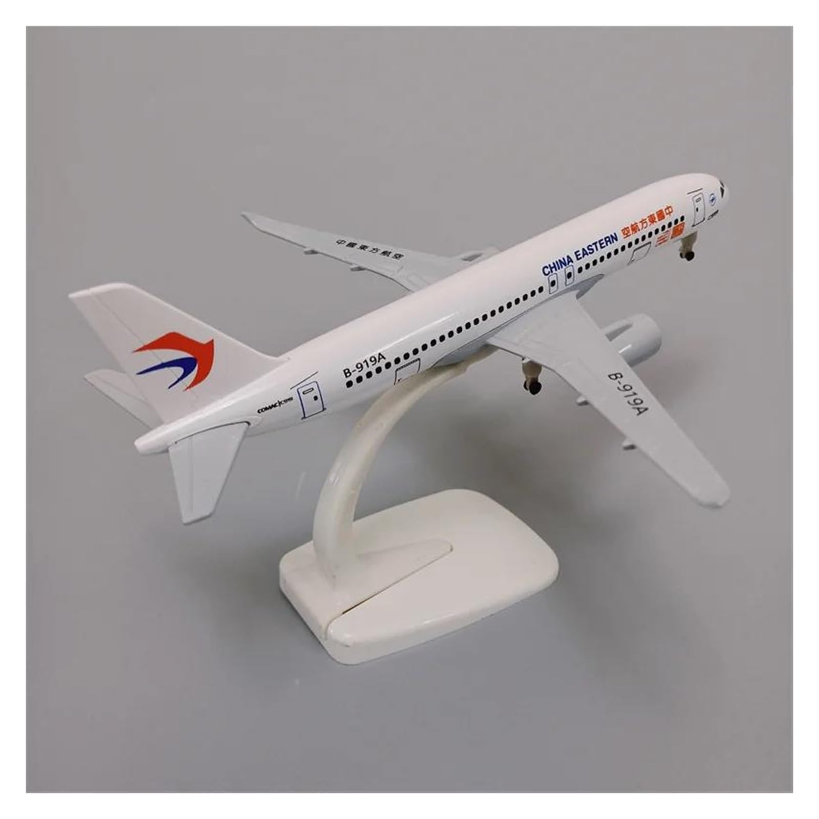 Modello Aereo Pressofuso Per Aviazione C919 19 Cm Commerciale Cinese Orientale Ornamenti Per Carrello Atterraggio Modello di Aereo in lega