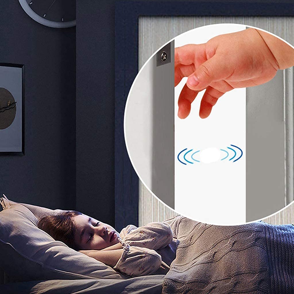 Cierrapuertas automático de Muelle, Cierre de Puerta hidráulico automático con Resorte y Brazo Ajustable(Large202mm)