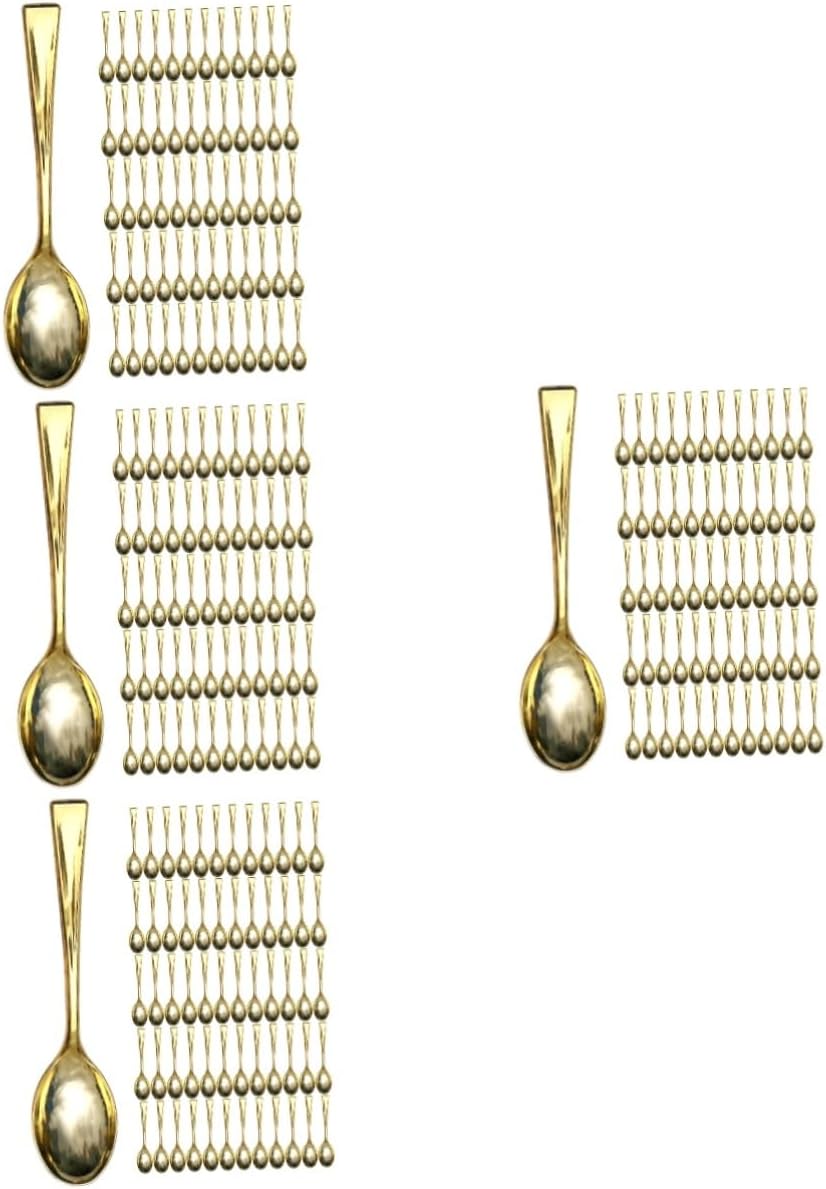 400pcs Dessert Spoons Cake and Party Spoons for Ice Cream Pudding and More for Events and Everyday Use Comfortable Grip and Design