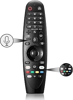 Replacement for LG Smart TV Remote Magic Remote Control with Voice and Pointer Function Universal LG Remote for LG UHD OLED QNED NanoCell 4K 8K Models Netflix and Prime Video Hot Keys,Google/Alexa