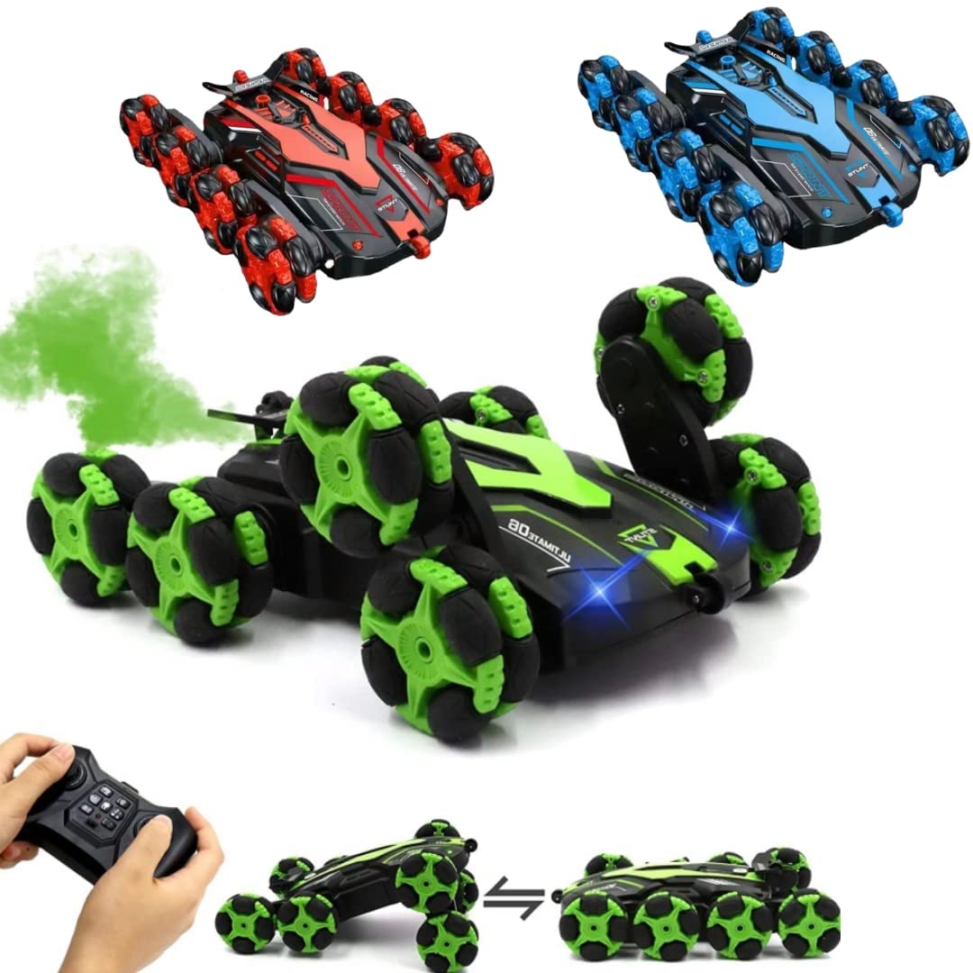 G.FIDEL Toys Remote Control Car,Rotating Eight Wheel Drift Spray Stunt Car Rc Cars Rc Stunt Car Toy with Led&Cool Spray,Indoor Outdoor Car Toy Gift (Color As Per Availabilty of Stock),Multi,Kid.. (B0C3XN8J1X) Amazon Price History, Amazon Price Tracker