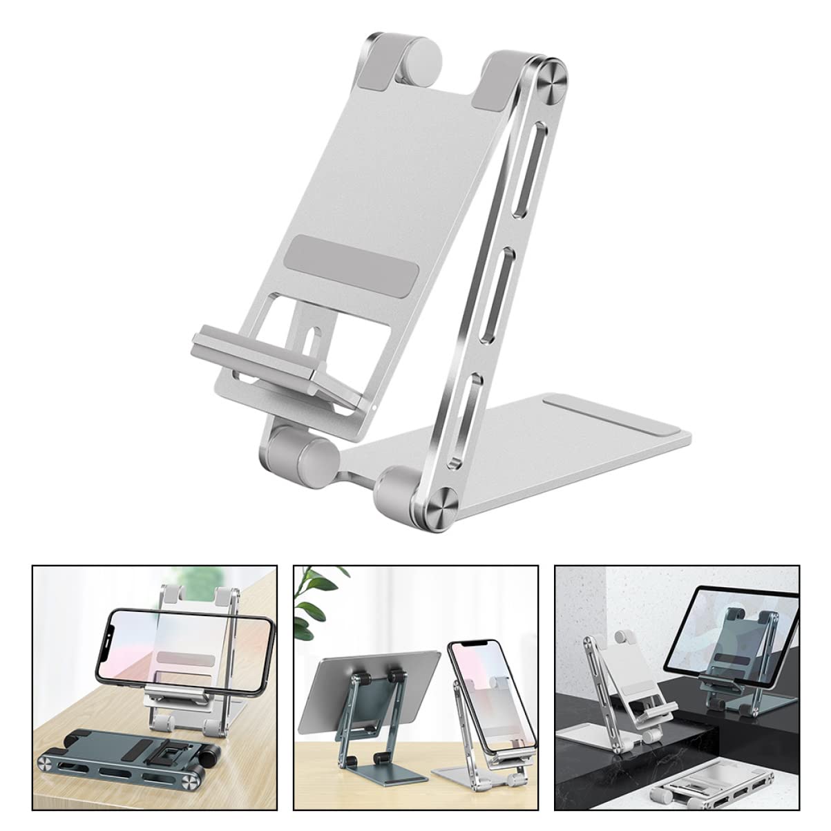 jojofuny Supporto Per Telefono Da Scrivania Supporto Pieghevole Per Tablet Ufficio Casa