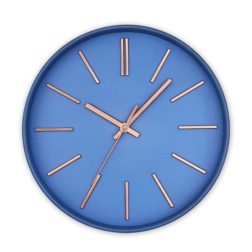 Orologio da parete Orologio silenzioso semplice Orologio al quarzo for soggiorno Corridoio Camera da letto Orologio da parete silenzioso for camera da letto Reloj De Pared(B)