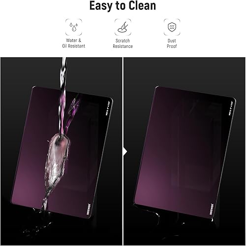 Vista 83 de NEEWER Filtro cuadrado de cine con efecto de ensueño de niebla de difusión negra de 1/4 x 5.65 pulgadas (rectangular) con vidrio óptico HD