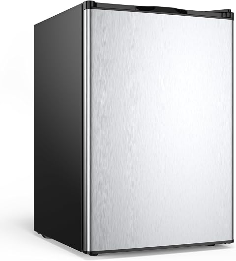 NAFORT NF202001BK 3 cu ft Upright Freezer Black