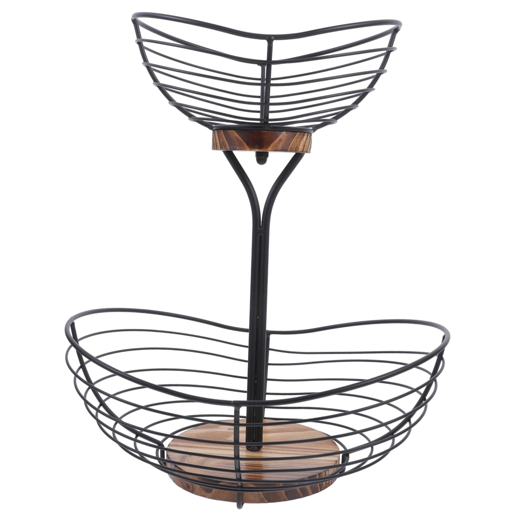Panier alimentaire décoratif cuisine grande coupe allongés