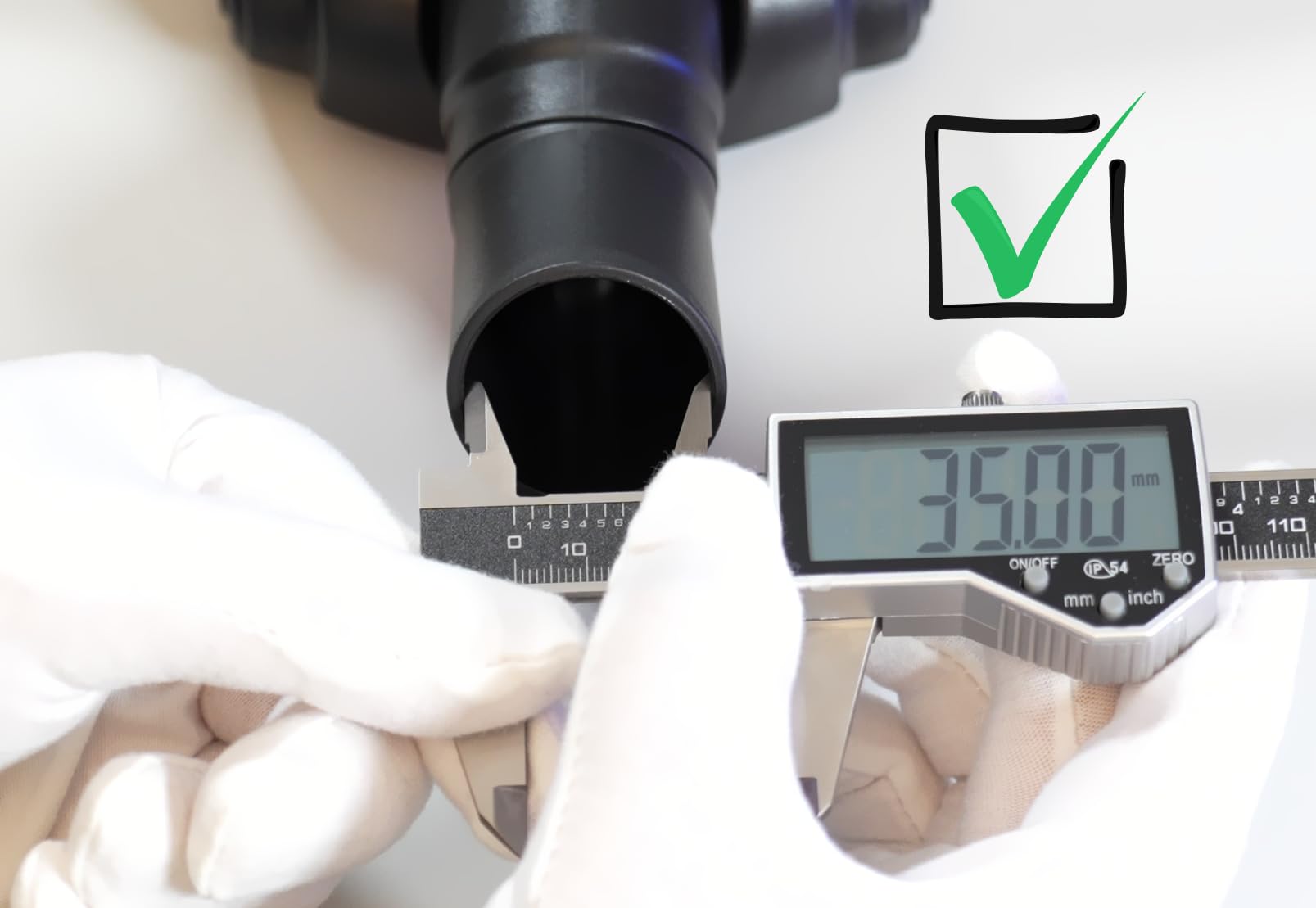 Bocchetta combinata per aspirapolvere, 35 mm, compatibile con aspirapolvere Kärcher, Bosch, Siemens, Miele, Samsung, Thomas, Philips, Metabo | Compatibile con aspirapolvere Kärcher, Bosch, Siemens, Miele, Samsung