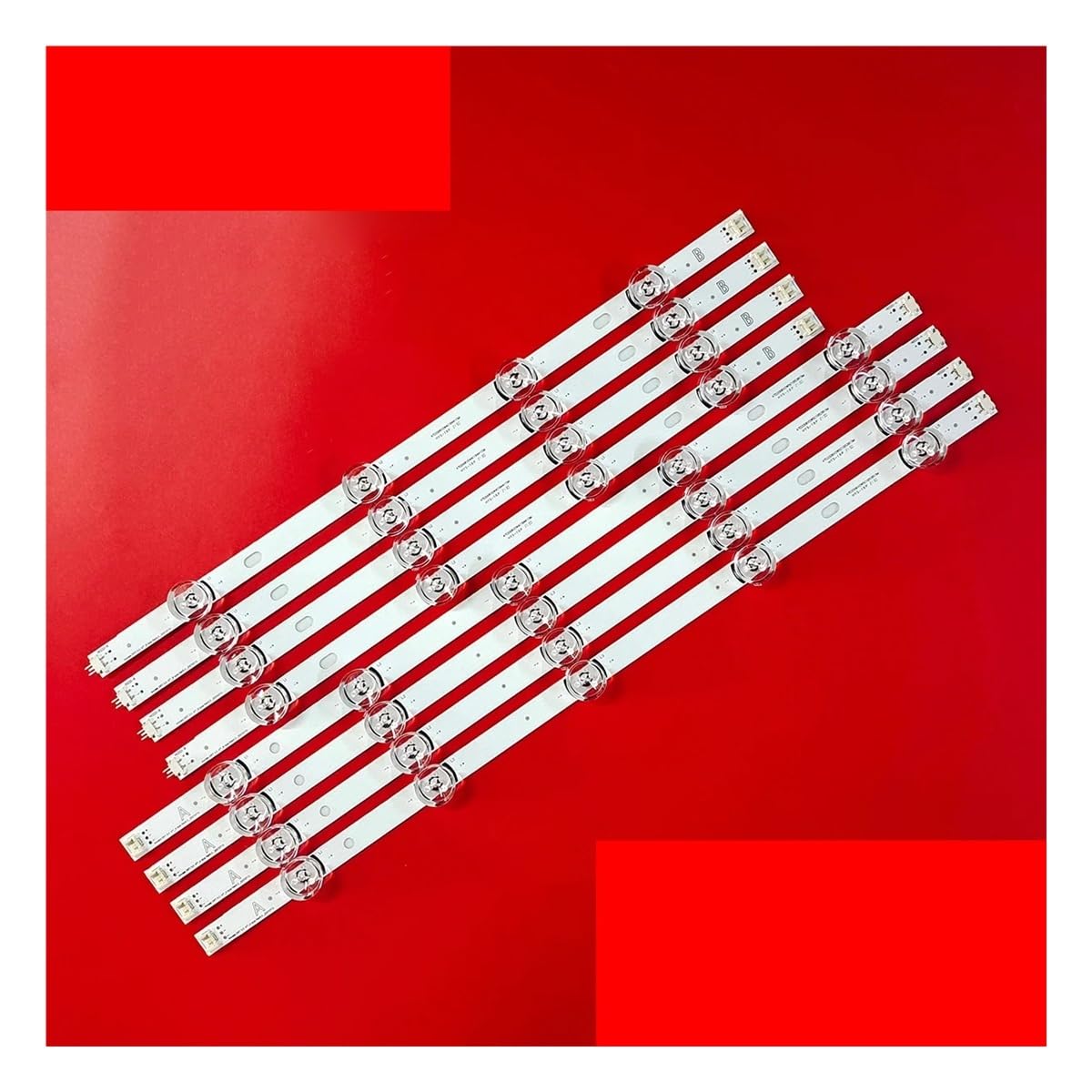 HYKPSTYJY LED Backlight Strip for 47" TV DRT 3.0 47LB631V 47LB561V 47LB652V 47LB6300 47LB5610 47LB565V(1kits-8pcs)