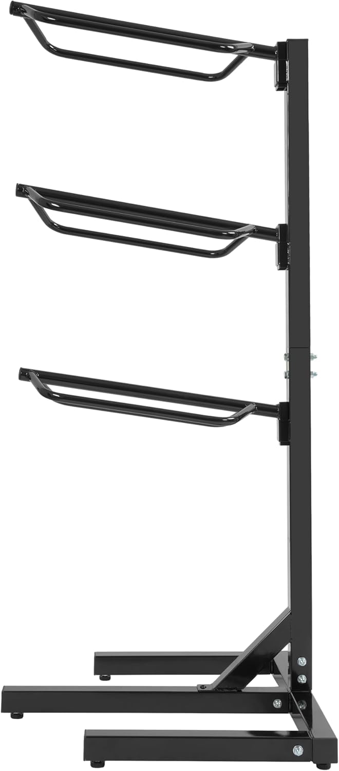 3 Tier Saddle Rack Heavy-Duty Saddle Stand for English and Western Style Quick Assembly & Disassembly Saddle Pad Rack Portable Horse Tack Storage Steel Powder Coated Black - Image 9
