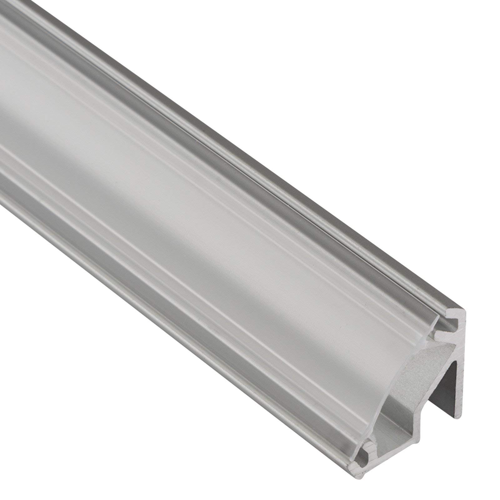 SOTECH 5 x Profilo-99 LED Alluminio con Copertura Chiara