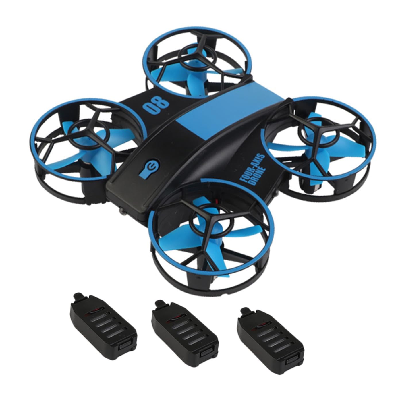 HEMOTON Elicottero Rc Quadricottero Led Portatile Decollo e Atterraggio Facile Acrobatico Rotazione Gradi Marce Regolabili Media Bassa Drone Rc Colorata