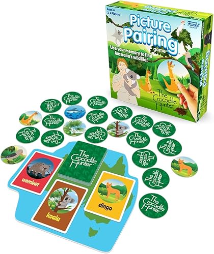 Miniatura 4 de Funko SG:Juego de emparejamiento de imágenes - Cazador de cocodrilos