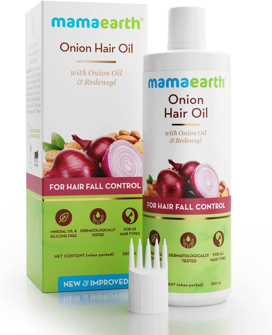 Onion Hair Oil for Men & Women with Onion & Redensyl for Hair Fall Control, Hair Growth Oil for Hair Fall - 250ml