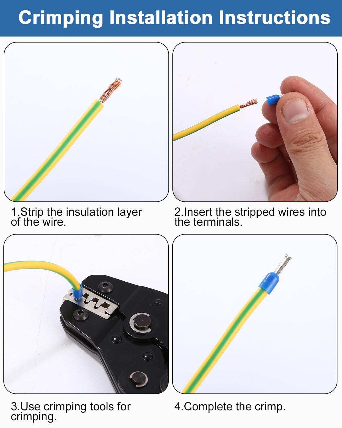 10 Pezzi WBT-0438 16,0qmm Terminali Aderenti, Rame OFC, Placcato Per - Foto 4