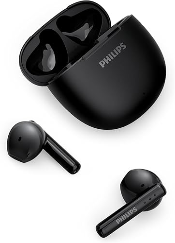 PHILIPS Auriculares inalámbricos intrauditivos TAT1139BK