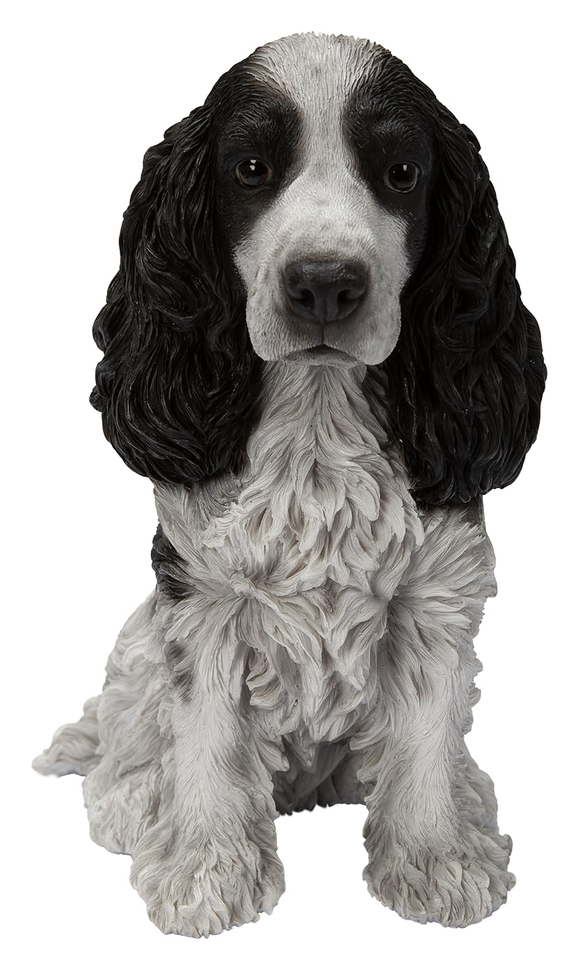 Vivid Arts - Black/White Cocker Spaniel D - XRL-CSP3-D