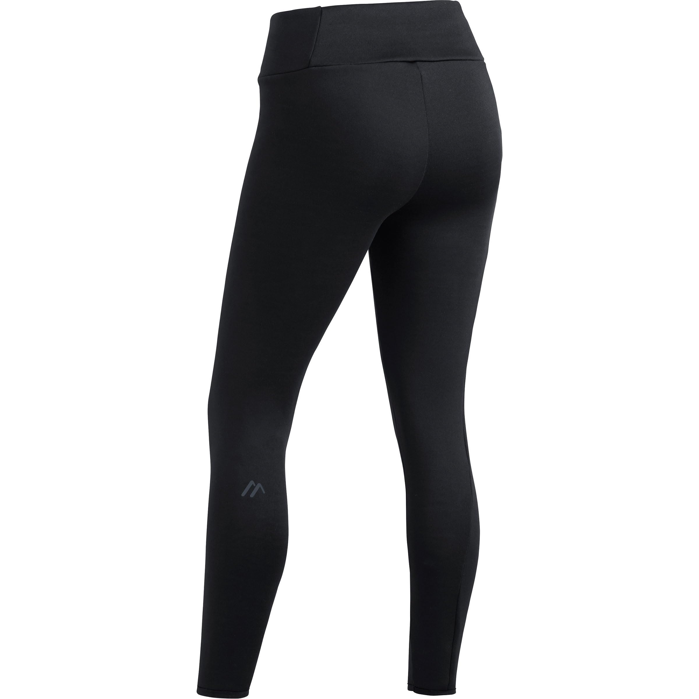 Maier Sports Damen WinterWrap Tights, Black, M
