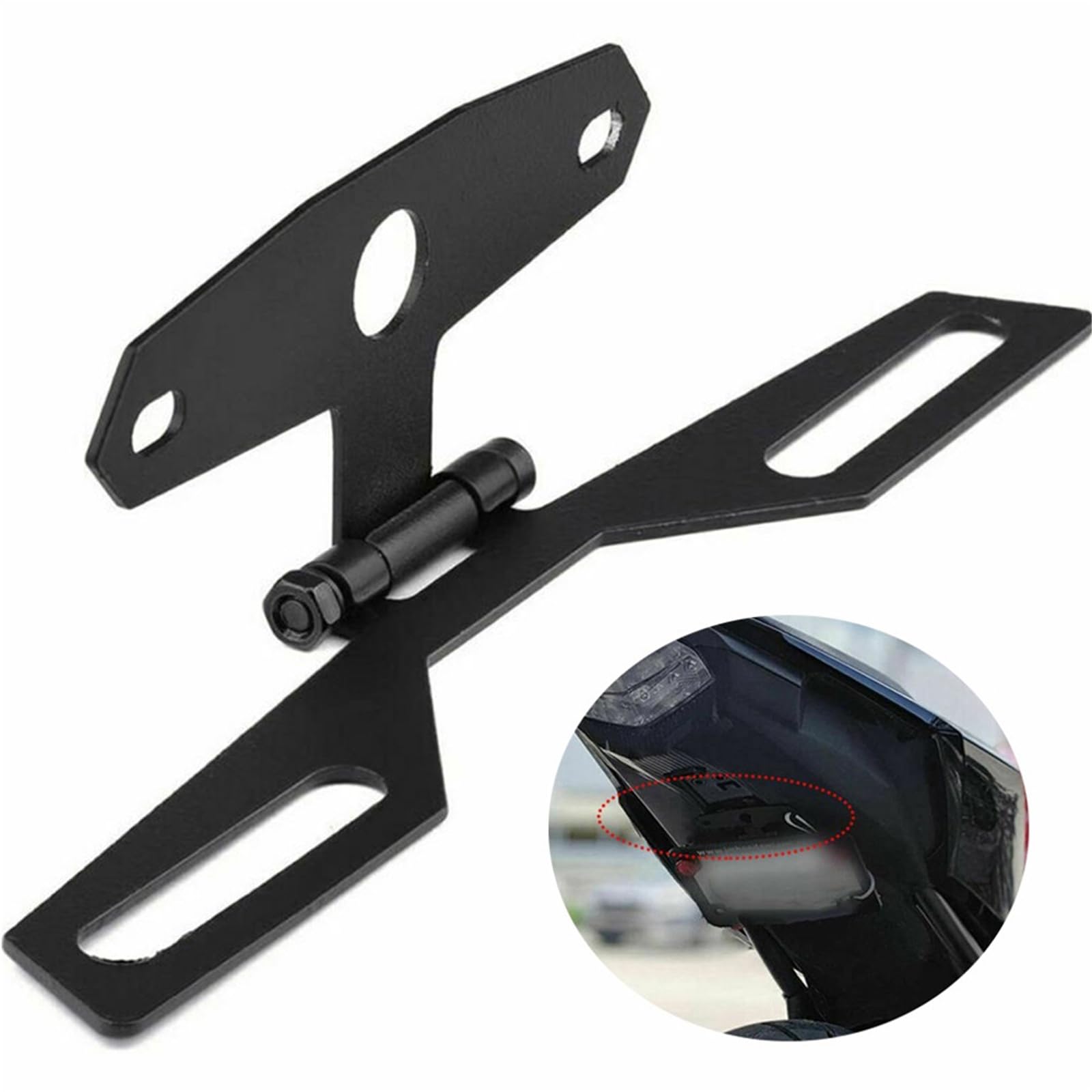 Soporte de matrícula de Motocicleta