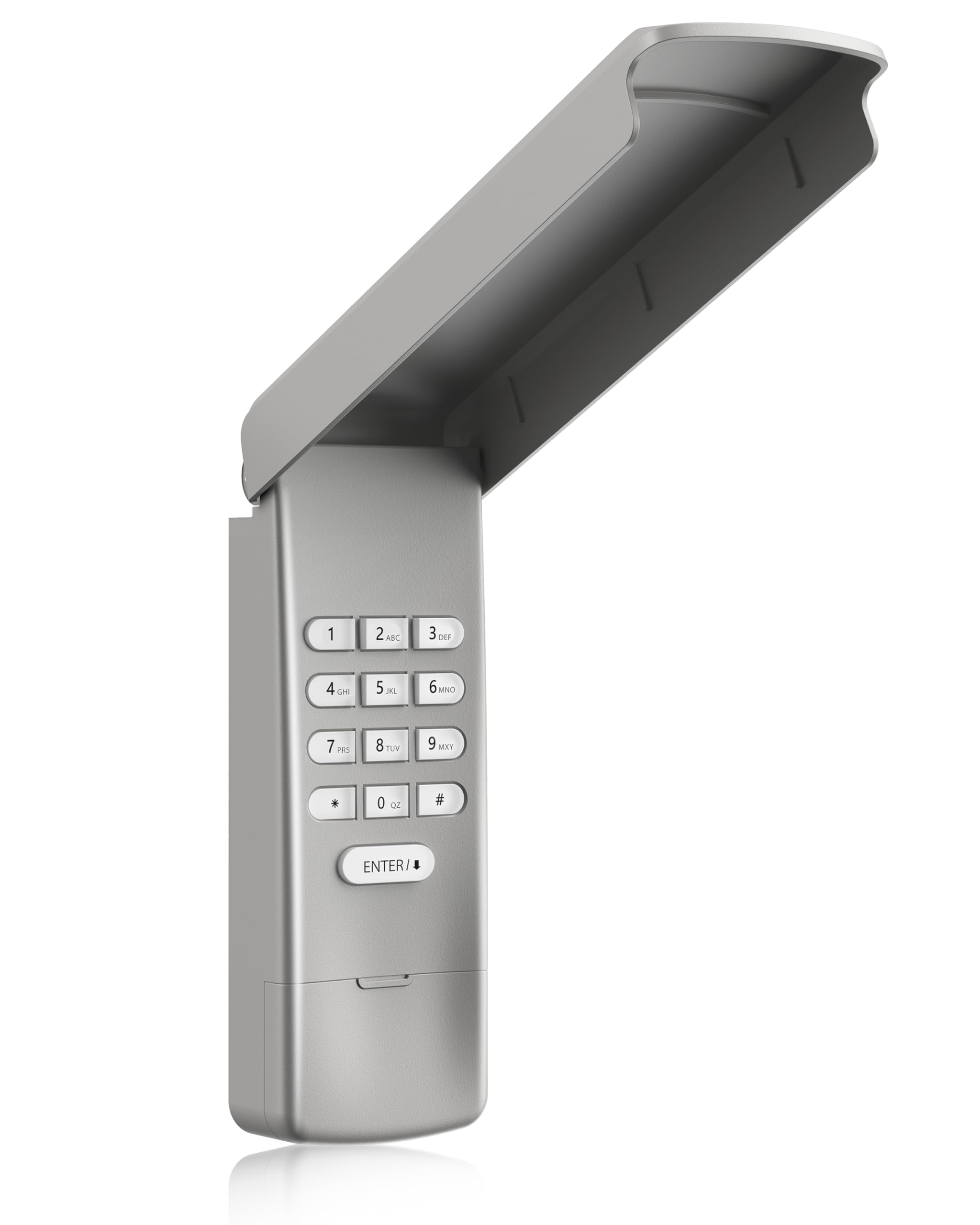 Universal Garage Door Opener Keypad, Compatible with LiftMaster Chamberlain Craftsman Genie Overhead Linear Learn Button & Dip Switch Garage Door Openers, Wireless Keyless Garage Door Opener Remote