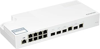 Amazon | QNAP(キューナップ)10GbE L2 Webマネージドスイッチ 4つの Amazon | QNAP(キューナップ)10GbE L2 Webマネージドスイッチ 4つの