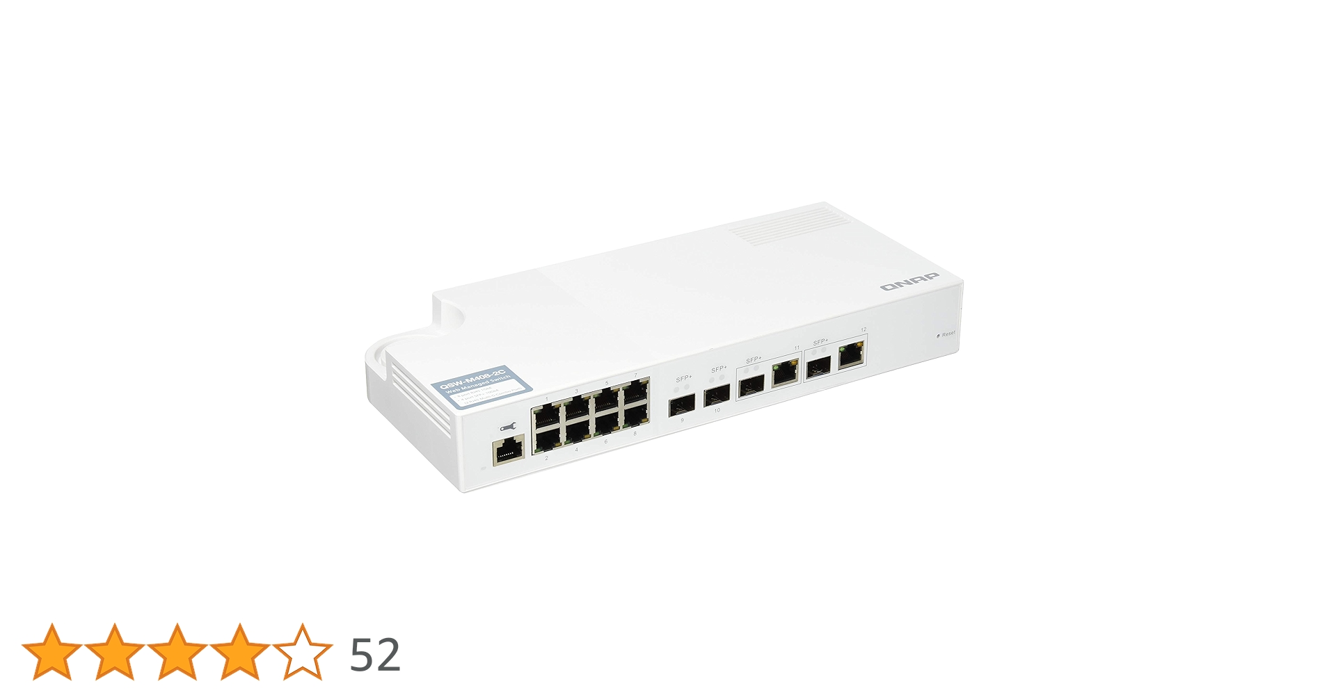 QNAP - QNAP 10GbE L2ウェブマネージドスイッチ QSW-M408-2C 61pm-x89R7L.jpg_BO30,255,255,