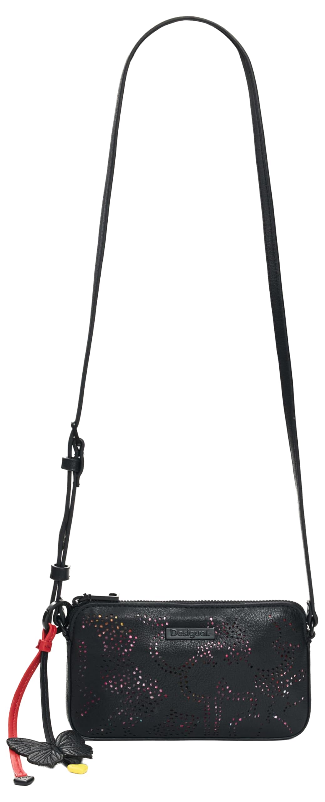Desigual Billetero Mediano de la colección de Accesorios, Negro, Talla única