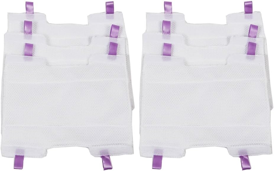 Set of 6 Replacement Pads for Shark Rocket Dust-Away, Navigator Lift-Away Pro Vacuum, Ultra Light Stick Vacuum,Shark Vacuum Model# NV651,652, HV321, HV322, HV310,HV320, HV320W, HV300, HV301