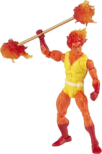 Miniatura 4 de Hasbro Marvel Legends Series Retro Fantastic Four Firelord - Figura de acción de 6 pulgadas, incluye 3 accesorios (F3444)