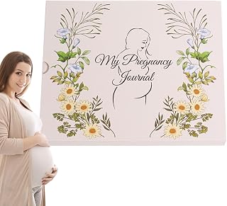 Baby Shower Firma en el libro de visitas, Diario de embarazo | Baby Shower Visit Book Alternatives,Milestone Scrapbook Planner Diario Remato esperando Manual de registro para Moms & Kids