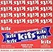Kits Assorted Original Taffy Chew Squares - 100 Ct. Case