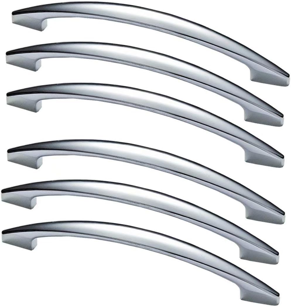Tirette d'arbre de d'armoire 128mm lot de 6 poignées de meuble pour commode