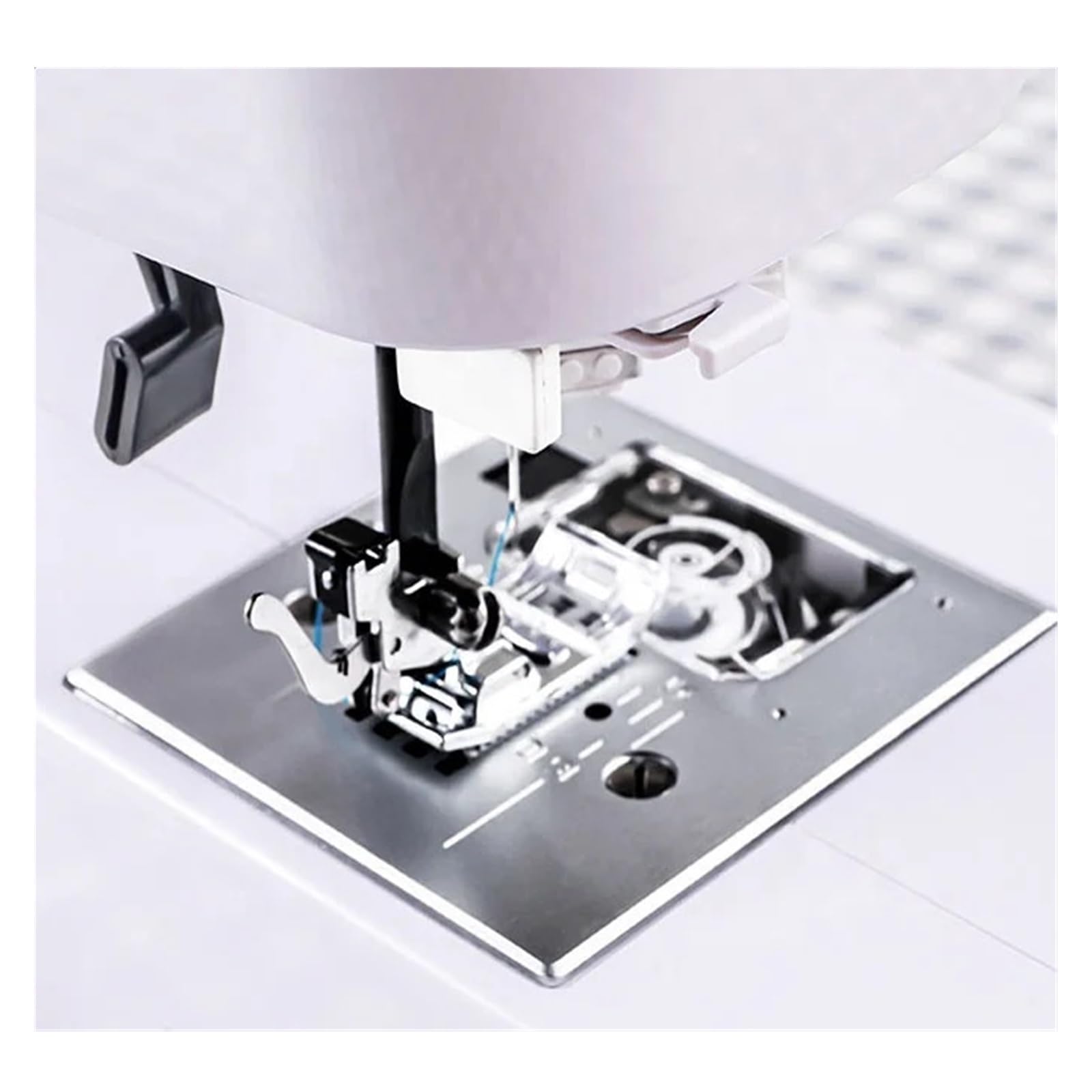 Mini Máquina De Coser A Medida JK-591, Precio Eléctrico Portátil, En Zigzag Overlock Escritorio For El Hogar Potente Silenciosa Y Estable