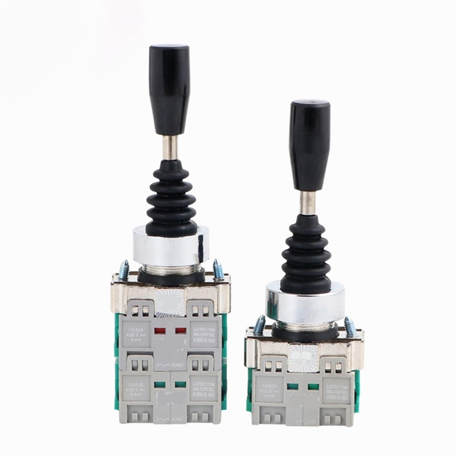 Interruptor de palanca monomando HKL-D12 de 22mm y 2 posiciones con enclavamiento 6