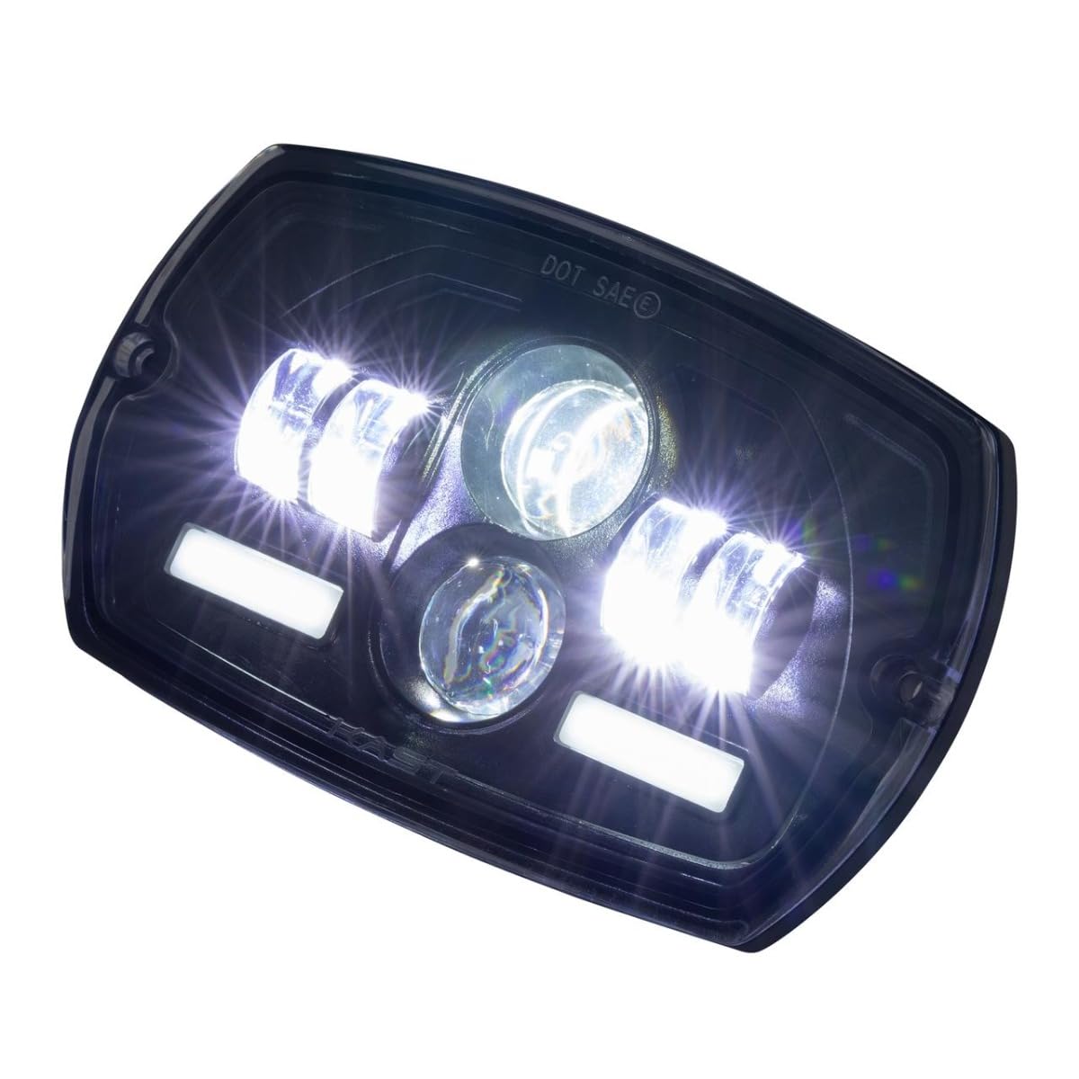 Generico FANALE COMPLETO ANTERIORE EVOK IRON LED PER PIAGGIO VESPA 50 SPECIAL