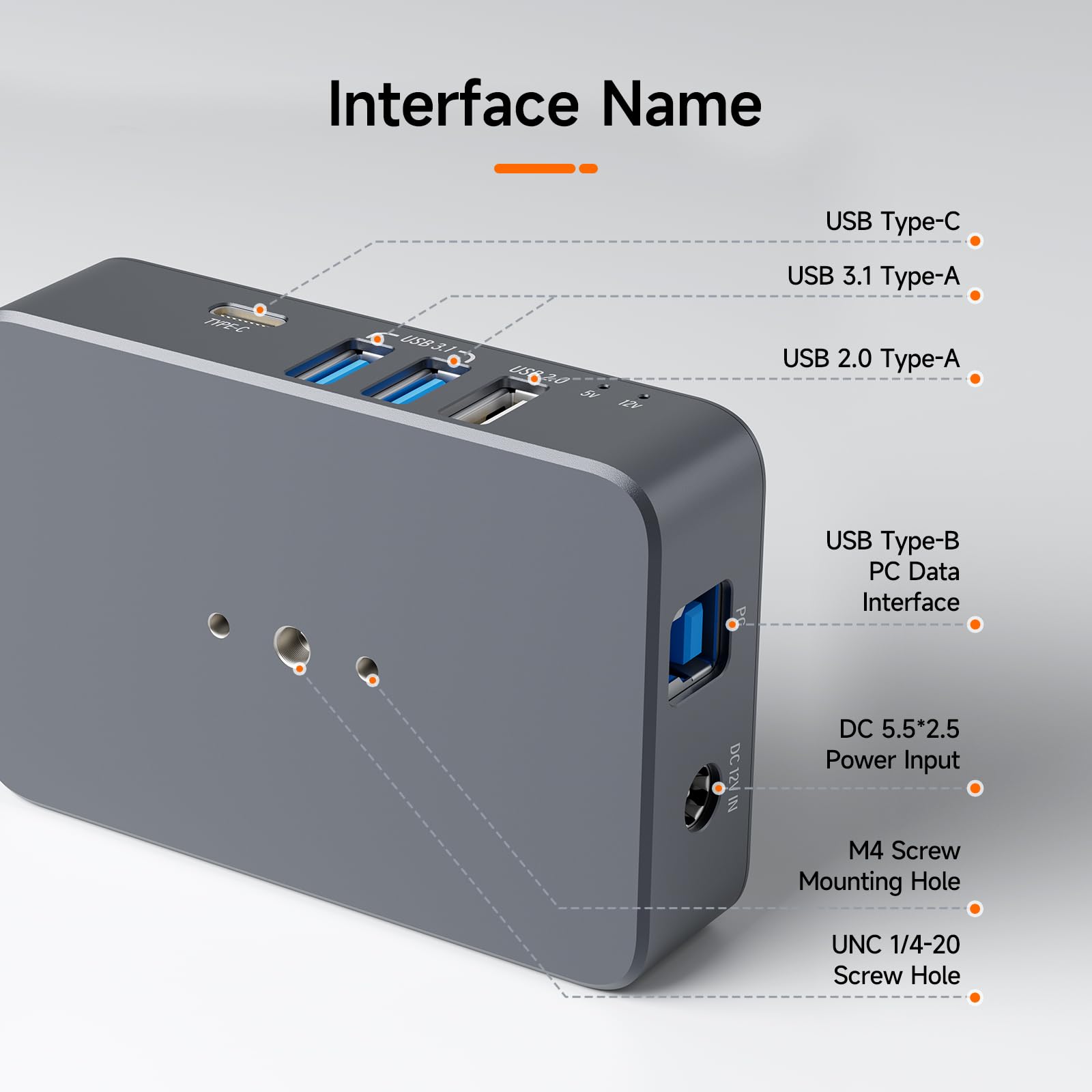 Svbony SV241 USB Controllo Hub per Astronomia, Accessorio per Telescopio Astronomico per Adulti, Adattatore Tascabile con 6 DC Uscite di Alimentazione, r Fotografia Lunare, o del Cielo Profondo