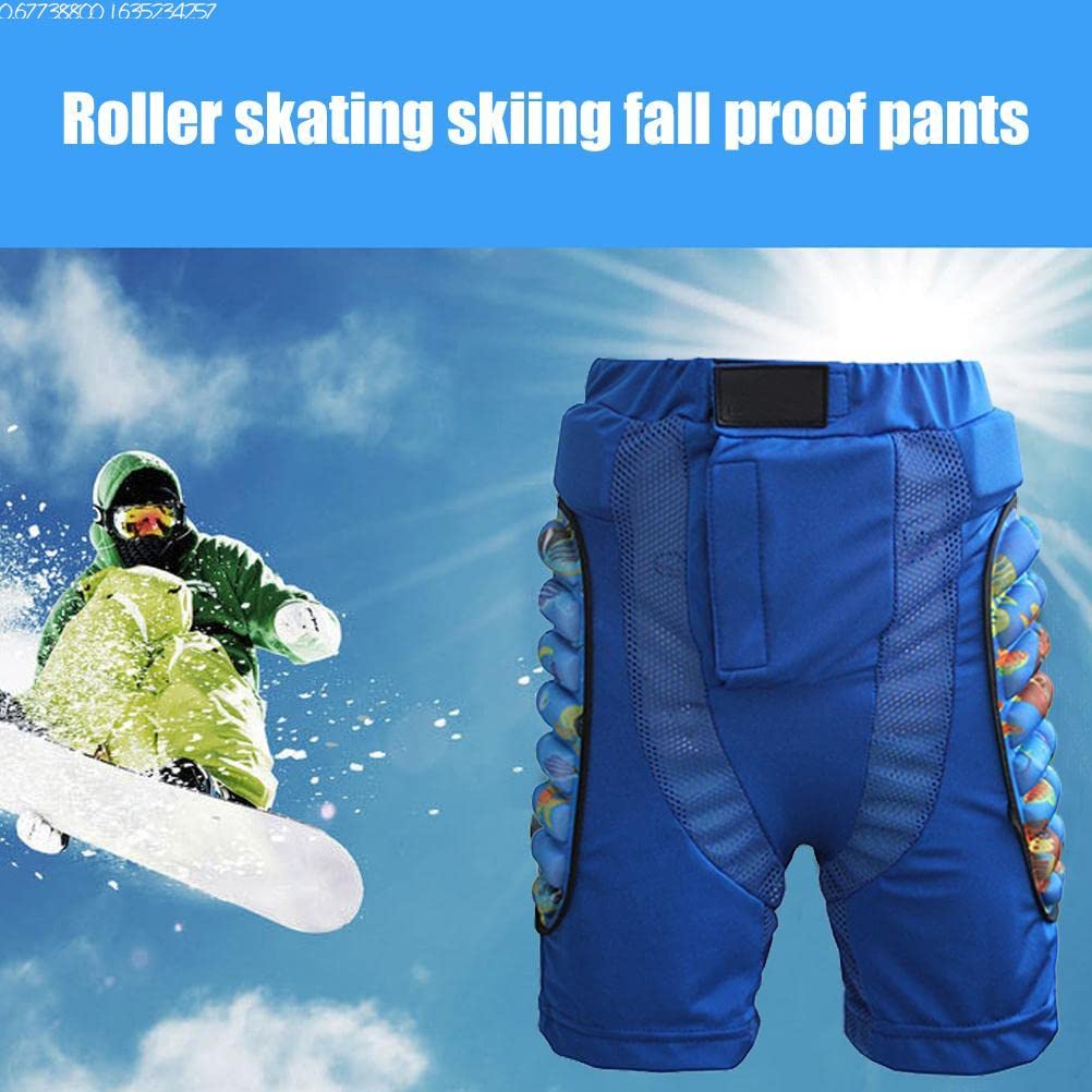 Pantalon de protection rembourré 3D EVA pour enfant ski snowboard roller vélo
