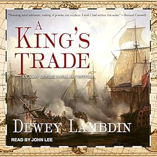A King's Trade Audiolibro Por Dewey Lambdin arte de portada