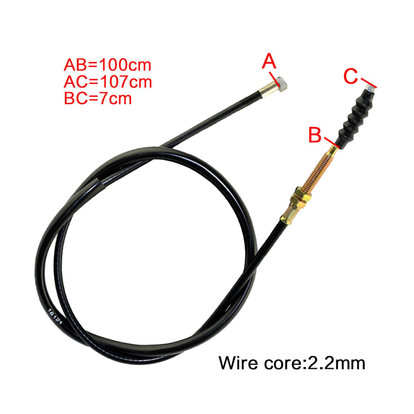 Road Passion Cable Embrague moto Compatible con HONDA CRM250R 1989-1996 / CRM250AR 1997-2000