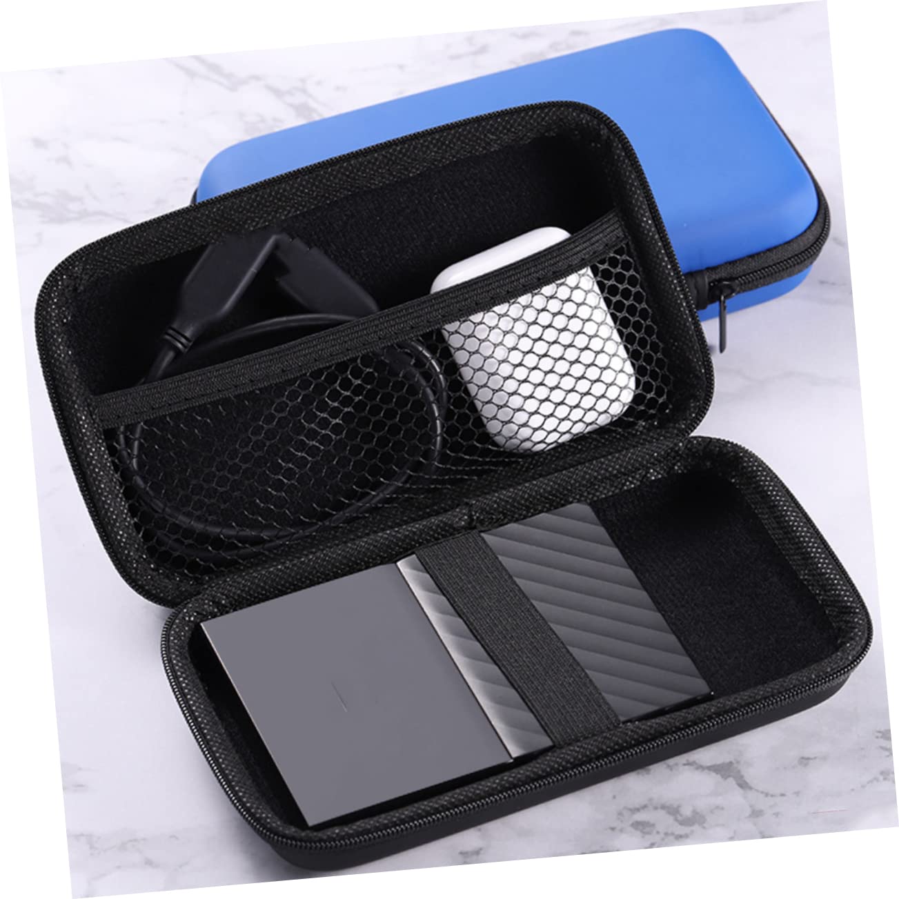 Borsa Portacavi Da Viaggio Da 4 Pezzi Piccola Custodia Portacavi Antiurto Per Elettronica