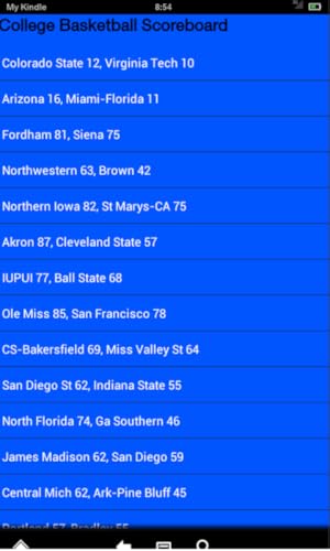 Kansas State Basketball News (Kindle Tablet Edition)