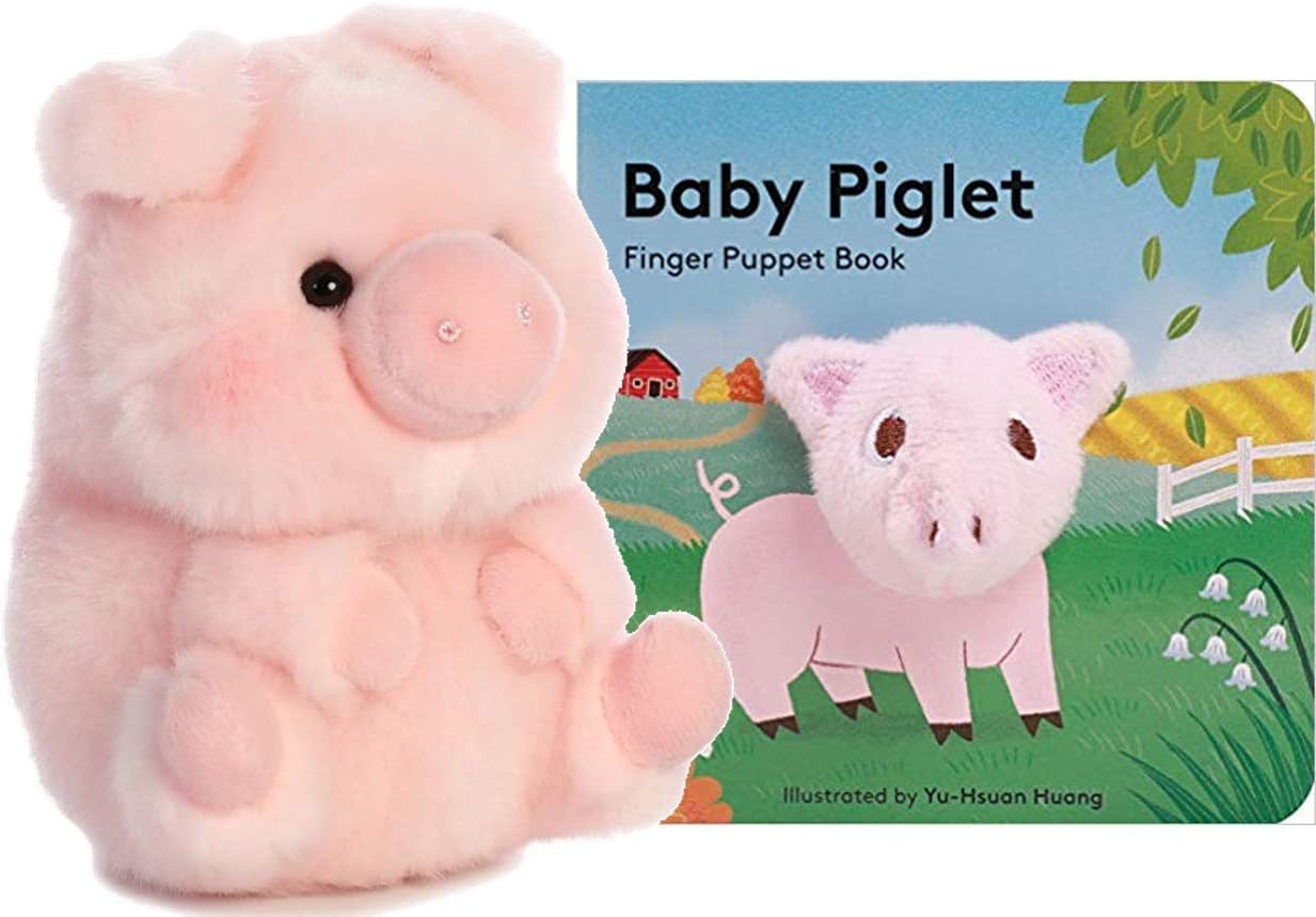 Aurora World Finger Puppet Collection Sets (Pig)